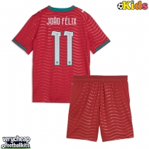Portugal Joao Felix #11 Replica Home Minikit World Cup 2026 Short Sleeve (+ pants)